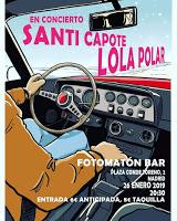 Concierto de Santi Capote y Lola Polar en Fotomatón Bar
