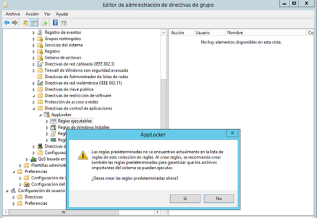 Utilización de AppLocker para bloquear aplicaciones sobre Windows 10 o un servidor de RDS