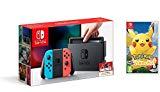 Nintendo Switch - Consola color Azul Neón/Rojo Neón + Pokémon Let's Go Pikachu