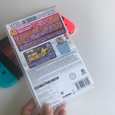 Just Dance 2019 Nintendo Switch - Caja (reverso)