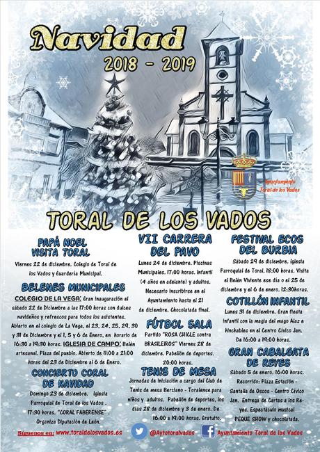 Programa de Navidad 2018 en Toral de los Vados