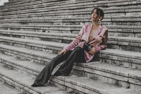 XMAS PARTY: LOOKS PARA NAVIDAD: BLAZER ROSA SATINADA XMAS PARTY: LOOKS PARA NAVIDAD: BLAZER ROSA SATINADA