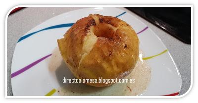 Manzanas asadas al horno