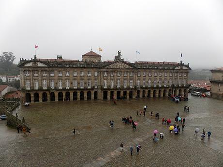 Puente de La Inmaculada en Compostela.