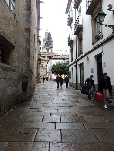 Puente de La Inmaculada en Compostela.