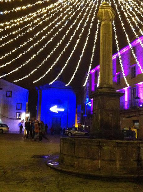 Puente de La Inmaculada en Compostela.