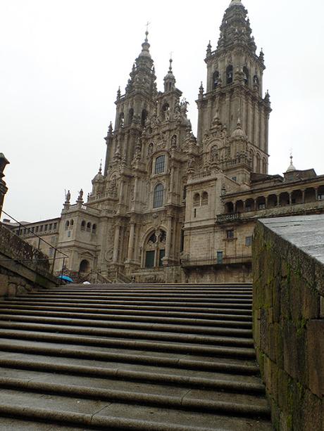 Puente de La Inmaculada en Compostela.