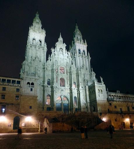 Puente de La Inmaculada en Compostela.