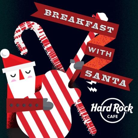 SORTEO: Desayuno en Hard Rock Café con Papá Noel