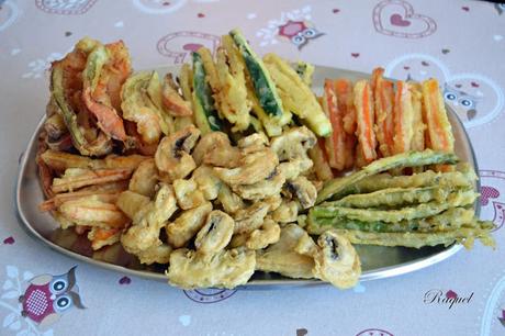 Tempura de verduras Tempura de verduras