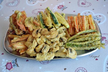 Tempura de verduras Tempura de verduras