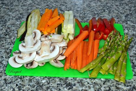 Tempura de verduras Tempura de verduras