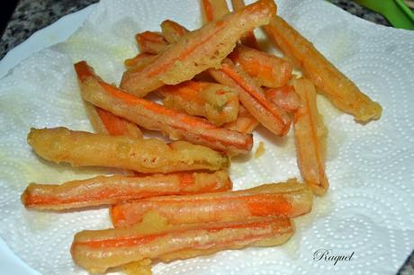 Tempura de verduras Tempura de verduras
