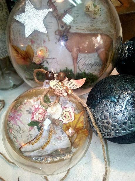 TALLER HOME DECOR: BOLAS CON MOLDES, DE METACRILATO Y BOTELLAS