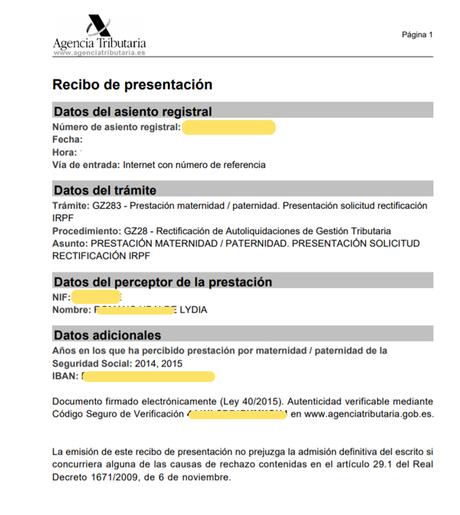 Paso a paso Como reclamar tú mismo la devolución del IRPF de maternidad y paternidad Paso a paso Como reclamar tú mismo la devolución del IRPF de maternidad y paternidad