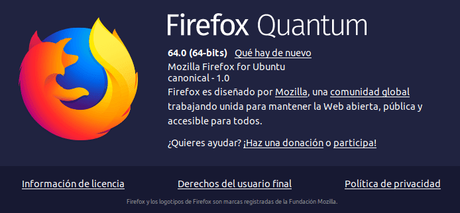 Firefox 64.0