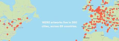 Todo el arte callejero en tu móvil:  Nueva app de Street Art