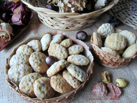 Galletas de castañas y anís Galletas de castañas y anís