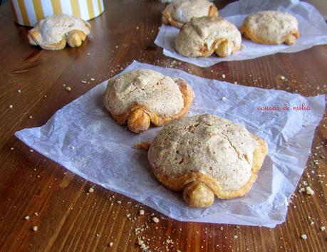 Tortuguitas de nueces y avellanas Tortuguitas de nueces y avellanas
