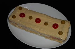 PASTEL SALADO DE NAVIDAD