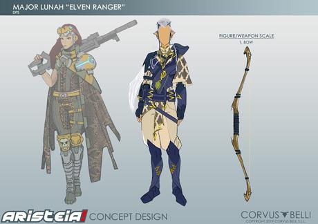Lunah the Elven Ranger, nueva skin para Aristeia!