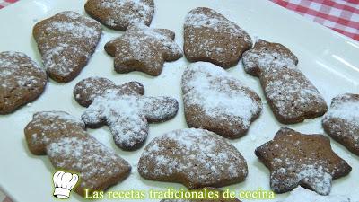 Receta fácil de galletas especiadas de jengibre muy crujiente