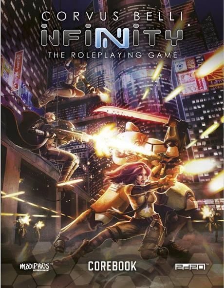 Modiphius Entertainment: Creador de PJs para Infinity RPG y oferta de empleo variadas