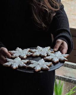 Galletas de mantequilla sabor limón para Navidad