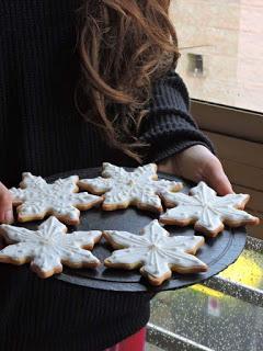 Galletas de mantequilla sabor limón para Navidad