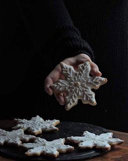 Galletas de mantequilla sabor limón para Navidad