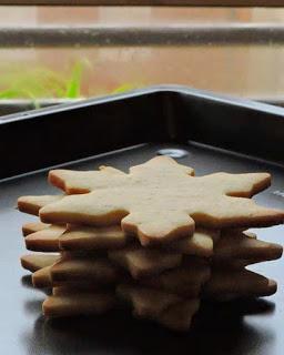 Galletas de mantequilla sabor limón para Navidad