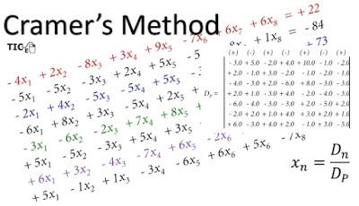 Linear equations systems in Excel: 6, 7, and 8 unknowns