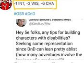 Sobre representar minusvalías RPG, reflexiones