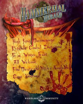 Hammerhal Herald, una invitación siniestra y filtraciones para AoS Hammerhal Herald, una invitación siniestra y filtraciones para AoS
