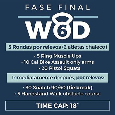 Crónica WINTER GAMES Madrid: La competición más esperada del 2018 wod 6 winter games