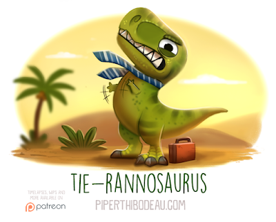 Los juegos de palabras dinosaurianos de Piper Thibodeau