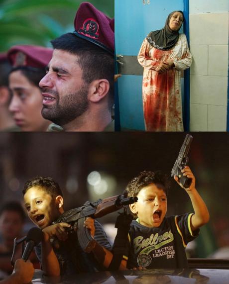 Israel, Palestina, dolor, locura.