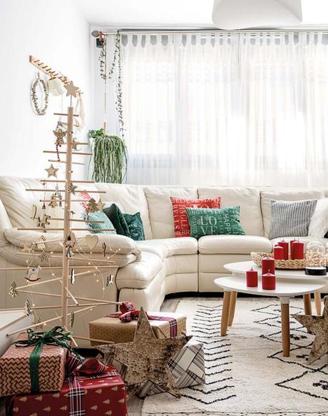 Como integrar la decoración de Navidad en el estilo escandinavo Como integrar la decoración de Navidad en el estilo escandinavo