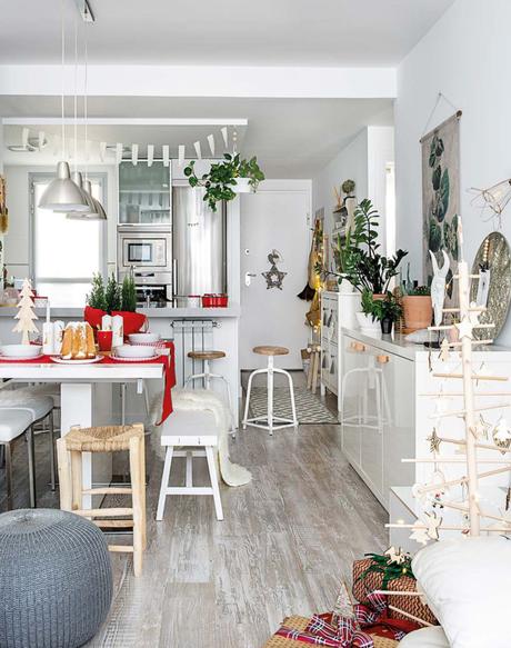 Como integrar la decoración de Navidad en el estilo escandinavo Como integrar la decoración de Navidad en el estilo escandinavo