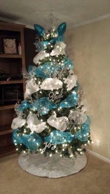 10 Ideas y tutorial de cómo decorar un árbol navideño con mallas