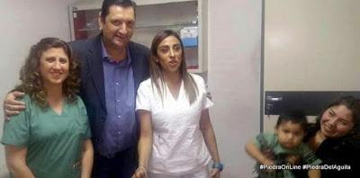 MÉDICOS DE LA COMARCA VISITARON PIEDRA DEL AGUILA MÉDICOS DE LA COMARCA VISITARON PIEDRA DEL AGUILA