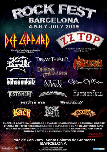 Rock Fest Barcelona 2019: Saxon, Sebastian Bach, Gamma Ray, Cannibal Corpse, Gun... Rock Fest Barcelona 2019: Saxon, Sebastian Bach, Gamma Ray, Cannibal Corpse, Gun...