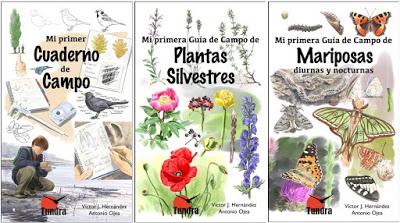 Publicados Mi primer Cuaderno de Campo y las Guías de Mariposas y Plantas silvestres