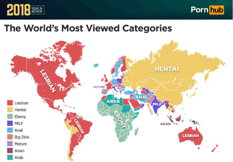 Pornhub da a conocer que el hentai ha sido lo más buscado en 2018 Pornhub da a conocer que el hentai ha sido lo más buscado en 2018