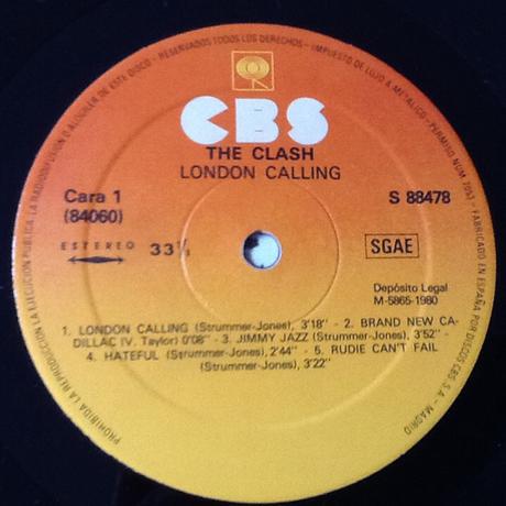 The Clash -London Calling 2Lp 1980