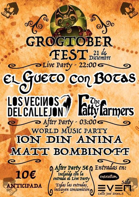 ¡Arrr bucaneros! El GrogtoberFest arriba en la Sala Even