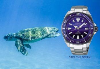 Reloj Seiko Samurai SRPC93K1 Save The Ocean - Prospex Diver