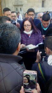 Maestros Y Alumnos De Los Municipios De Chicoloapan, Nezahualcoyotl Y La Paz Fueron Recibidos En Palacio Nacional Por María Arredondo Por La Creación De Una Universidad