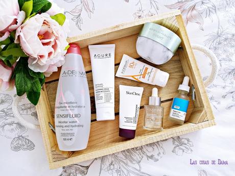 cuidado facial piel sensible frágil skincare belleza beauty dermocosmetica farmacia aderma clarins acure rituals skinclinic hylamide