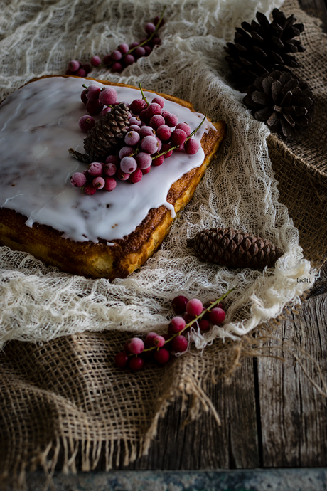 BROWNIE DE LIMON CON GLASEADO
